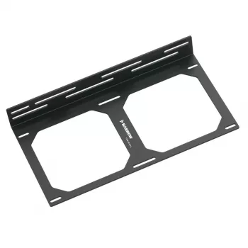 Barrow 240 mm -jäähdyttimen kiinnike - musta