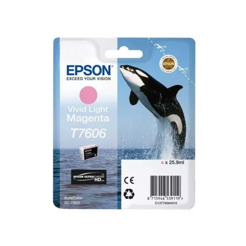 Epson C13T76064N10 värikasetti 1 kpl alkuperäinen vaaleamagenta