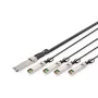 Suorakytkentäkaapeli Digitus DN-81325 40G QSFP+ 4x SFP+ 5 m