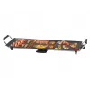 Beper 90.386 teppanyaki-grilli, 70,5 x 23,5 cm tarttumaton levy, 1800 W, musta