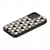 iKins suojakotelo Apple iPhone 12 minille, pyramidirakenne, musta