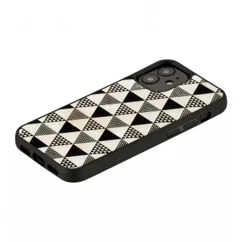 iKins suojakotelo Apple iPhone 12 minille, pyramidirakenne, musta