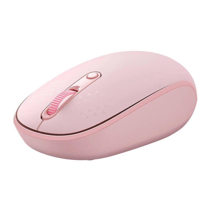 Langaton hiiri Baseus F01B Tri-Mode 2.4G BT5.0 1600 DPI (vaaleanpunainen)