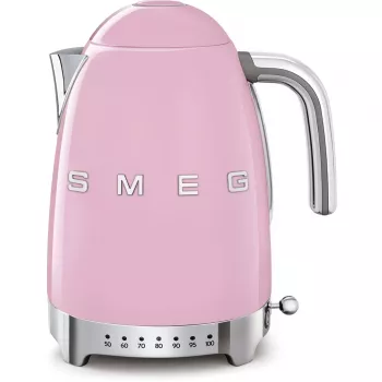 Smeg KLF04PKEU vedenkeitin Cadillac Pink, säädettävä lämpötila