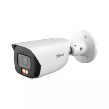 Bullet-IP-kamera DAHUA IPC-HFW3649E-AS-IL — 6 MP CMOS, 3288×1850, PoE, DC, katto-/seinäasennus, valkoinen