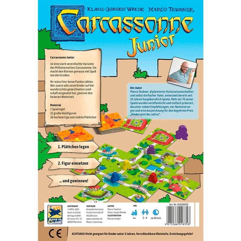 Carcassonne Junior perhepeli