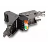 Verkkokaapeli DeLOCK RJ45-uros Cat.8.1 STP työkaluton musta