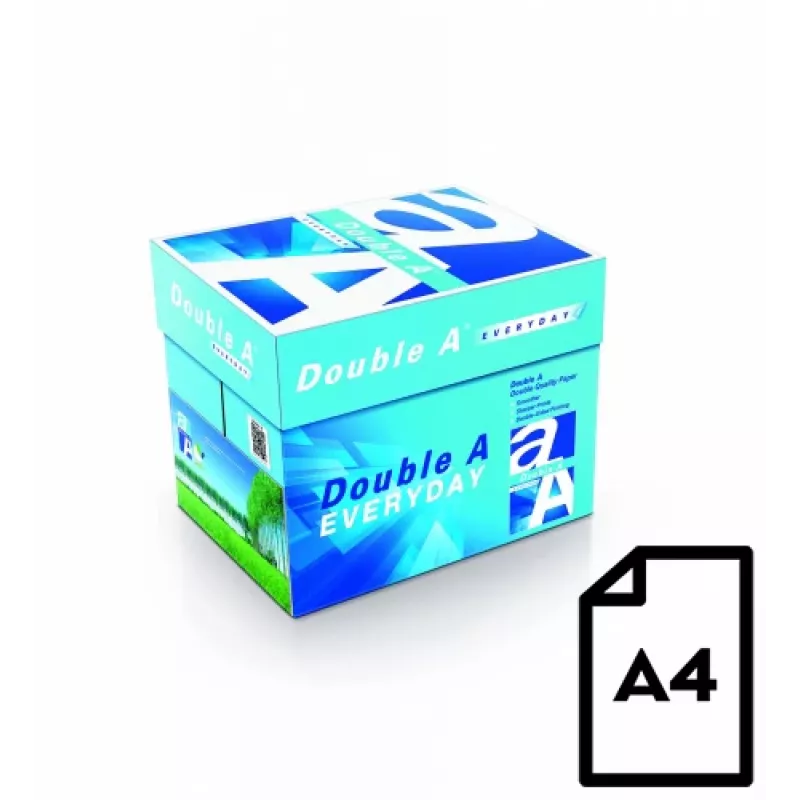 Paperi Double A (A-luokka), A4, 70g, 500 arkkia