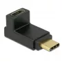 Kaapeliadapteri DeLOCK 65914 USB Type-C uros - naaras musta