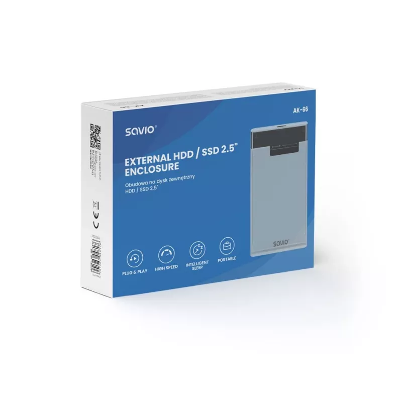 HDD/SSD-kotelo Savio AK-66