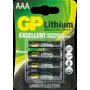 Kertakäyttöparisto GP Batteries litium 103173 AAA