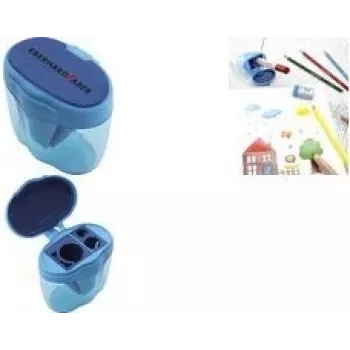 FABER-CASTELL kolminkertainen kynänteroitin Colori Blue (585149)