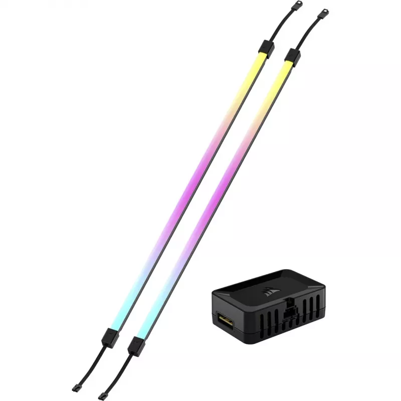 Corsair iCUE LINK LS430 Aurora RGB -valonauhasarja, 430 mm, musta