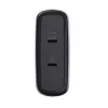 TRUST Maxo 100W 2-porttinen USB-C GaN laturi — 100 W, 2× USB-C, max. 20 V, 2 m kaapeli, musta