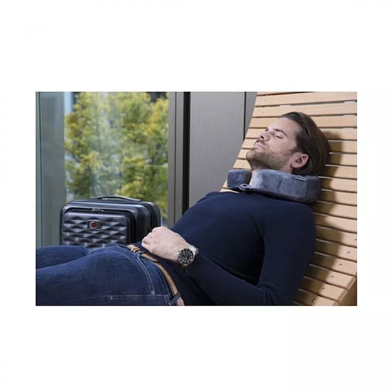 WENGER matkaniskatuki memory foam -vaahtomuovilla harmaa (611884)