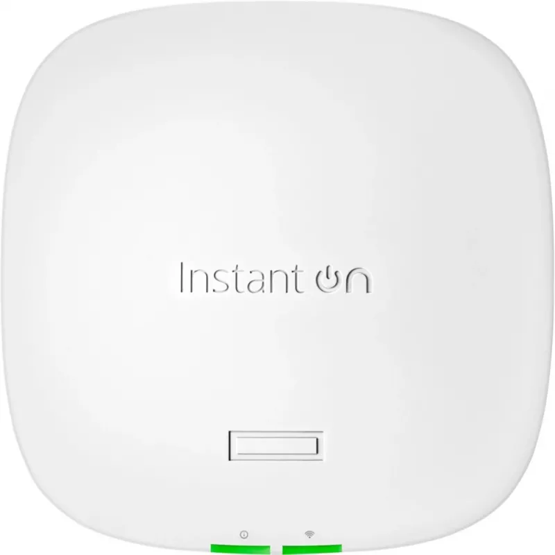 HPE Networking Instant On AP32 (EU) tukiasemapaketti virtalähteellä, kaksoisradio, 2,5 Gbit/s LAN, PoE, valkoinen