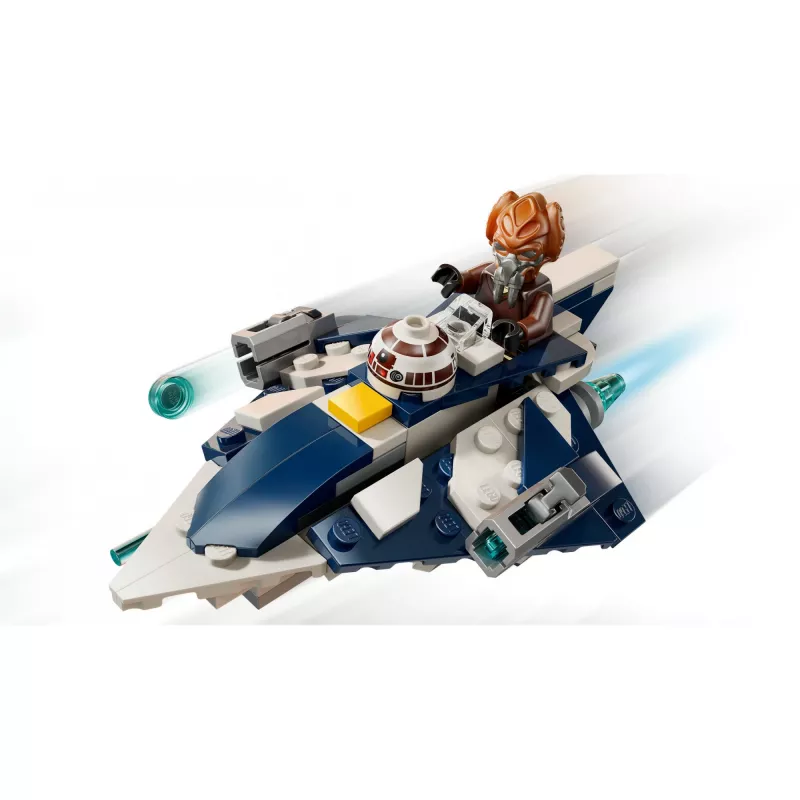 LEGO Microfighter Star Wars Plo Koonsin Jedi-tähtihävittäjä 75400 — 89 osaa, 1 minihahmo, ikä 6+