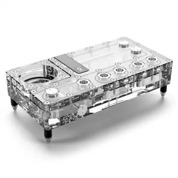 Säiliö Alphacool Core Distro Plate läpinäkyvä akryyli 125x240x68,8mm