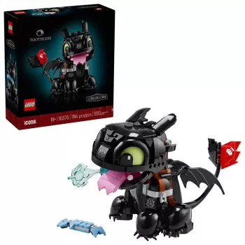 LEGO ICONS 10375 Näin koulutat lohikäärmeesi: Hampaaton