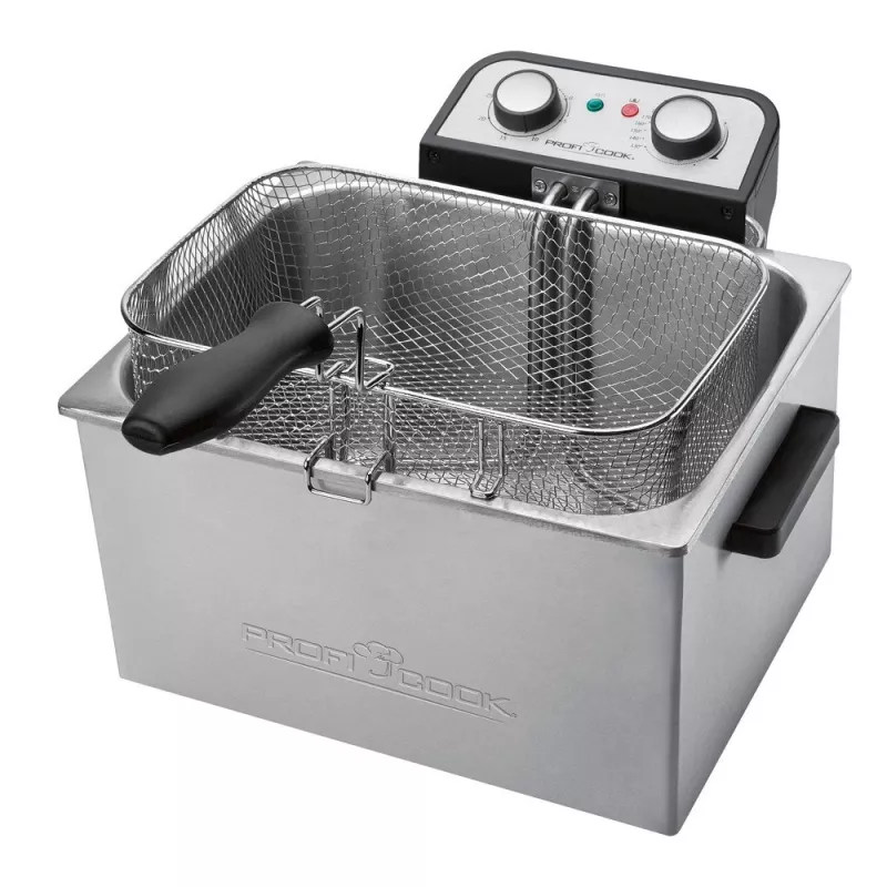 ProfiCook PC-FR 1038 kaksinkertainen vapaasti seisova 3000 W hopea