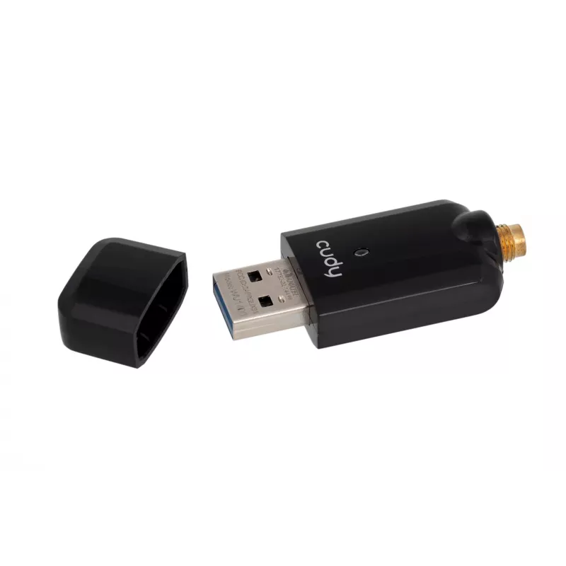 Verkkokortti Cudy WU1400 WLAN 867 Mbit/s USB dualband Wi-Fi 5