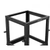 Rack-kotelo LANBERG Open Rack OR01-6112-B 12U 600x600 säädettävä musta