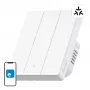 WiFi älykäs seinäkytkin Sonoff M5-3C-80W 3-kanavainen kehykselle