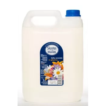Nestesaippua glyseriinillä, ilman väriaineita, 5 l