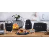 Leivänpaahdin Smeg 50's Style TSF01BLMEU 2 viipaletta musta ruostumaton teräs