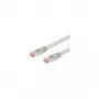Wentronic Goobay CAT 6 -verkkokaapeli, S/FTP (PiMF), harmaa, 0,25 m - CCA-kupariseos (93371)