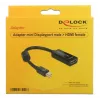 Delock - videosovitin - Mini DisplayPort uros - HDMI naaras - 18 cm (65099)