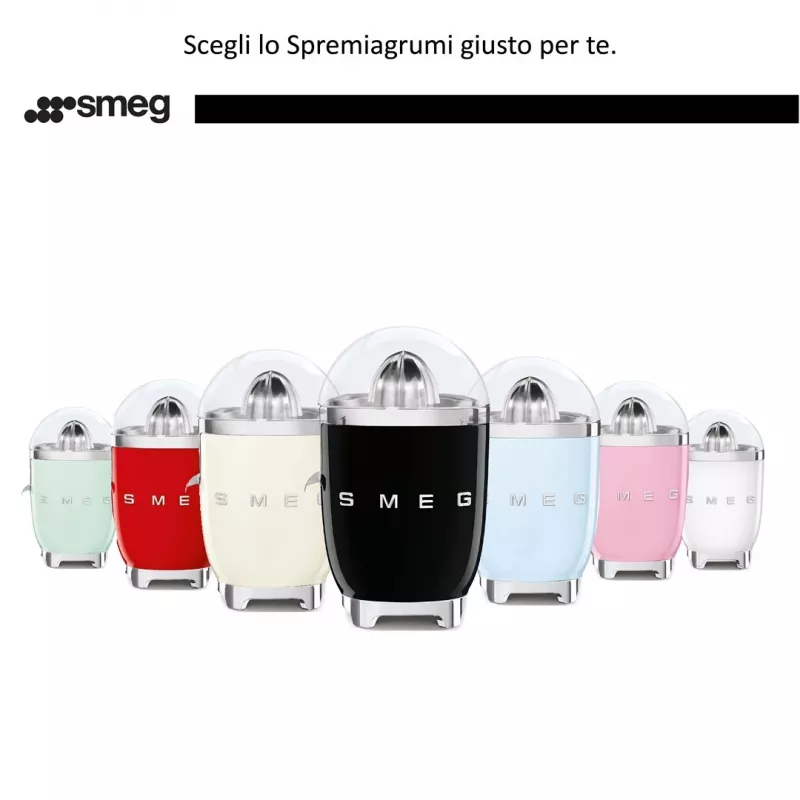Sähköinen sitruspuristin Smeg CJF11WHEU 70 W valkoinen ruostumaton teräs