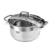Resto keittiövälineet Libra 4,6 L pyöreä ruostumaton teräs