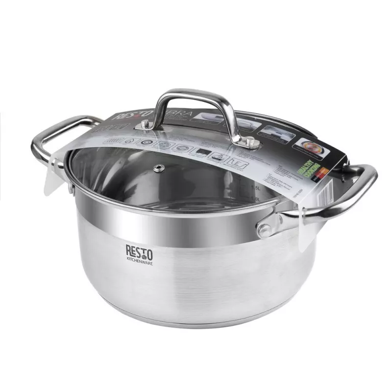 Resto keittiövälineet Libra 4,6 L pyöreä ruostumaton teräs