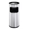 Durable tuhka-/jäteastia - pyöreä - 17 L - metalli
