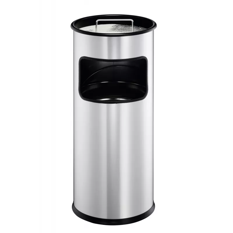 Durable tuhka-/jäteastia - pyöreä - 17 L - metalli