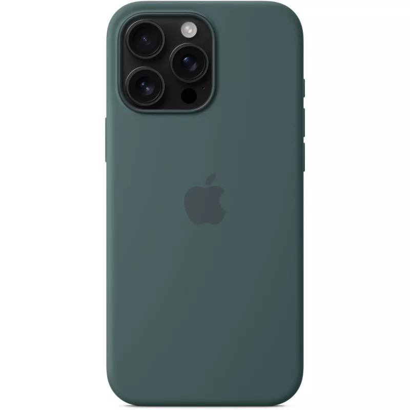Silikonikotelo MagSafe-yhteensopiva iPhone 16 Pro Max - merenvihreä