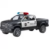 Poliisiauto-lelu BRUDER RAM 2500 Police 02505 – pienoismalli, leikkiauto