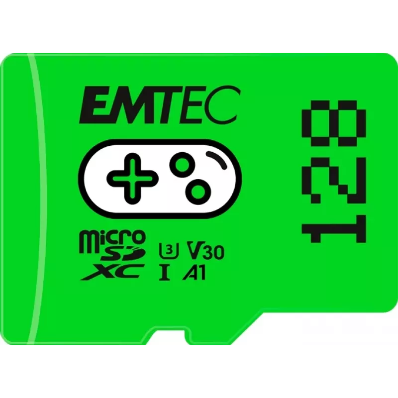 Emtec 128GB MicroSDXC UHS-I ECMSDM128GXCU3G muistikortti