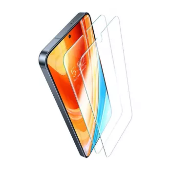 Karkaistu lasi näytönsuoja Torras Samsung S24+ -puhelimelle — 9H-kovuus, naarmuuntumaton
