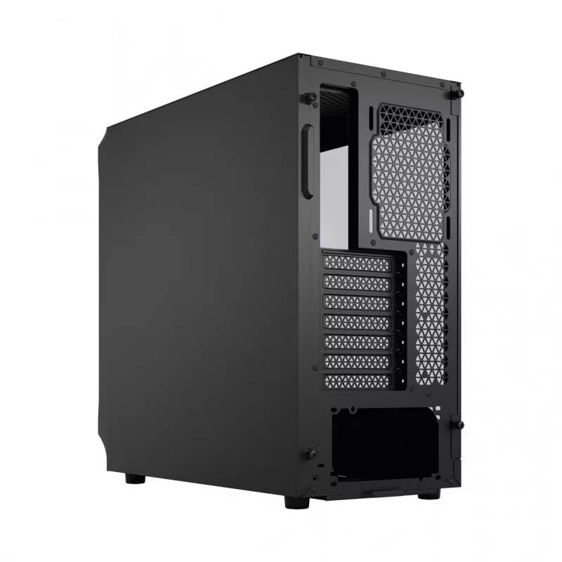Fractal Design Focus 2 RGB Tempered Glass Mid Tower ATX -tietokonekotelo - musta
