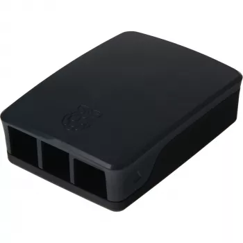 Raspberry kotelo alkuperäinen 4B musta/harmaa (RPI4 CASE BLK/GRY)