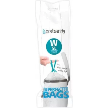 Brabantia 116681 5 l jätepussit valkoinen