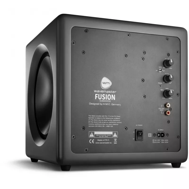 Wavemaster FUSION subwoofer kiviharmaa retail