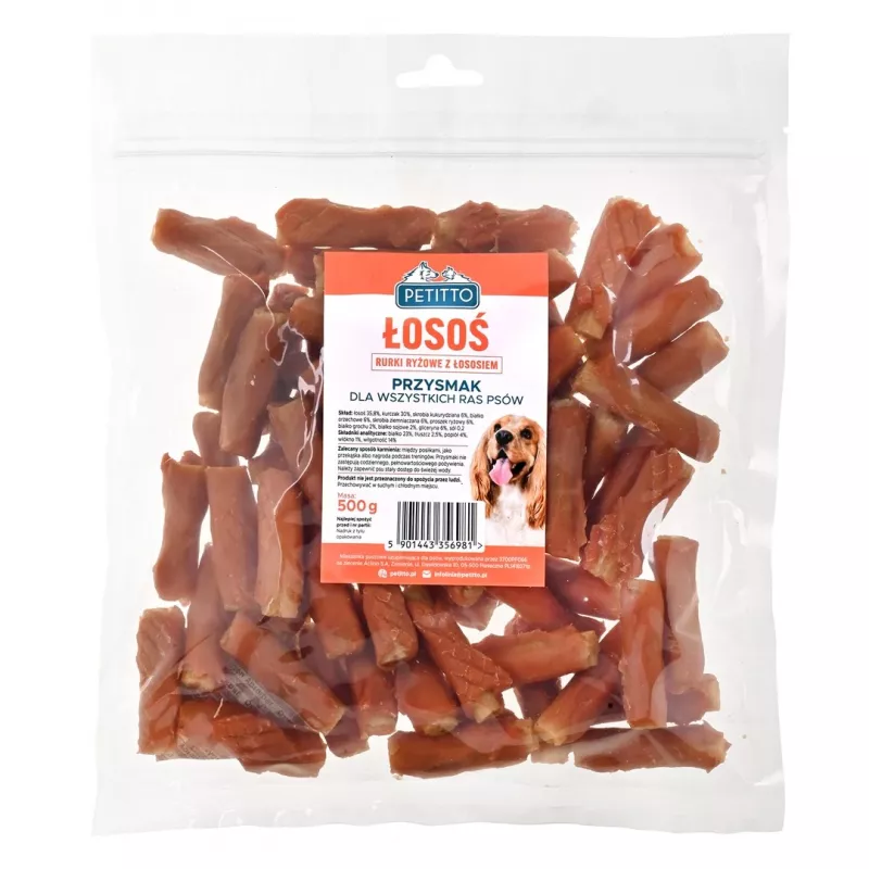PETITTO lohi-riisirullat koiranherkku 500 g