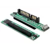 Kaapeliadapteri DeLOCK 61987 SATA 22p - IDE 44p musta/vihreä