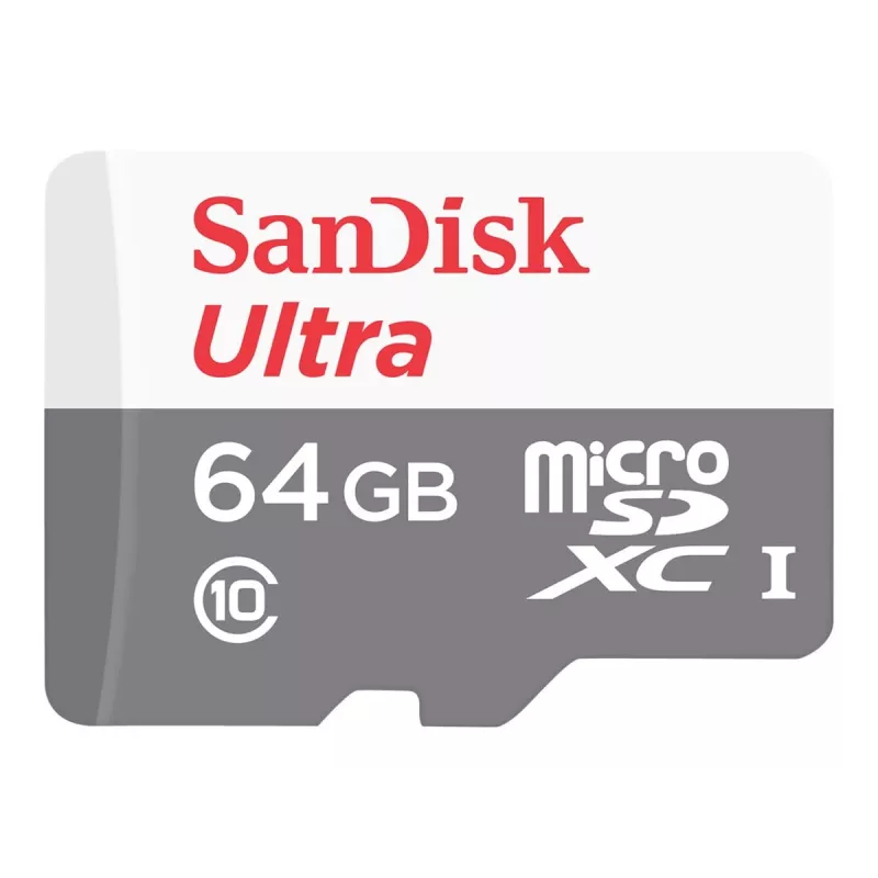 Flash-muisti SanDisk 64GB microSDXC Class 10 SDSQUNR-064G-GN3MA