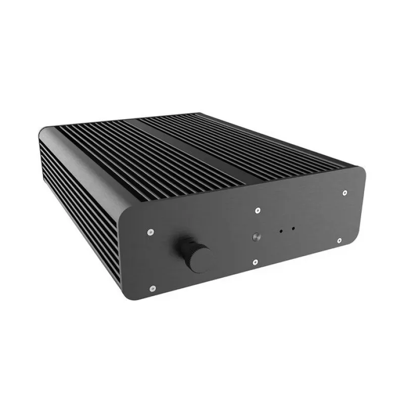 Akasa Pascal TX Plus Thin-mini-ITX-kotelo Intelille, IP65-suojattu, tuulettimeton - musta