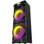 Kaiutin SVEN PS-1900, musta (1000W, TWS, Bluetooth, FM, USB, LED-näyttö, verkkovirta)