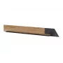 Seinähylly cama meble OVO 1300×200×150 mm tammi/betoni, lastulevy, seinäkiinnitteinen